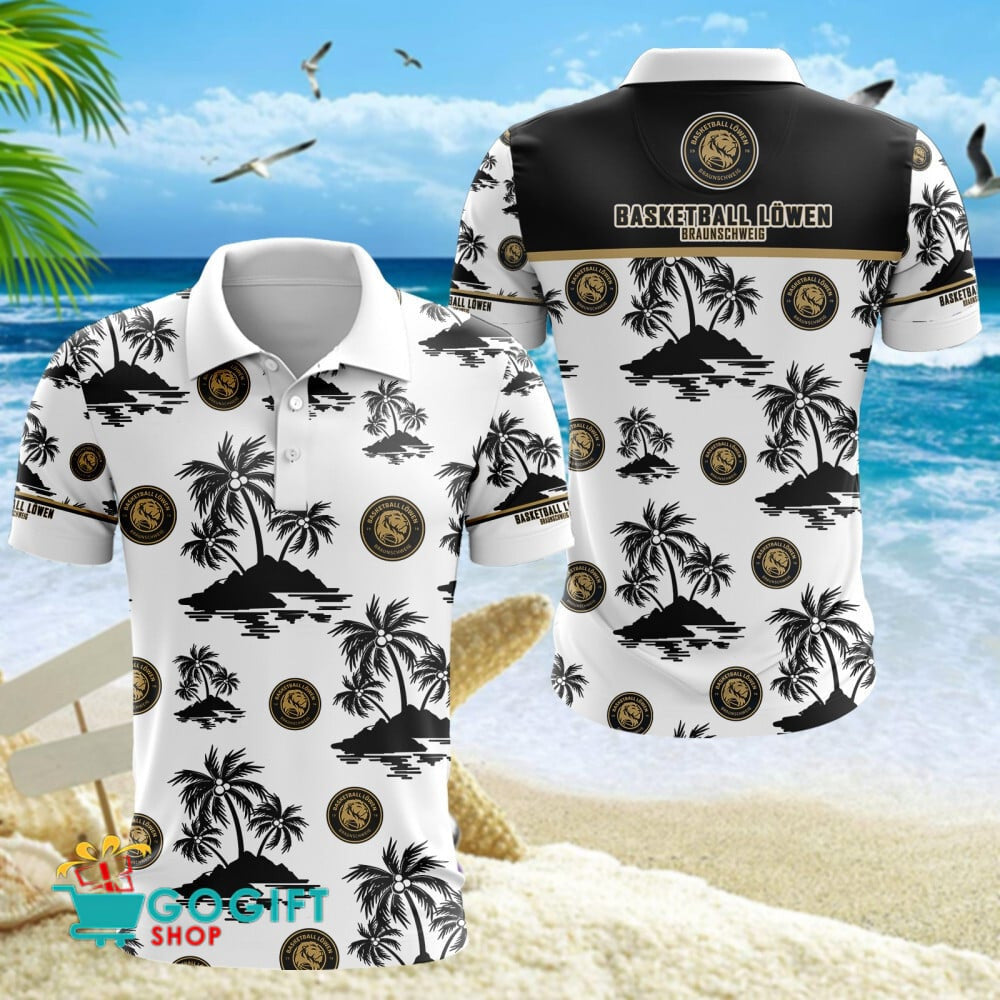 Löwen Braunschweig Basketball Bundesliga Poloshirt Teamlogo von Coconut Island