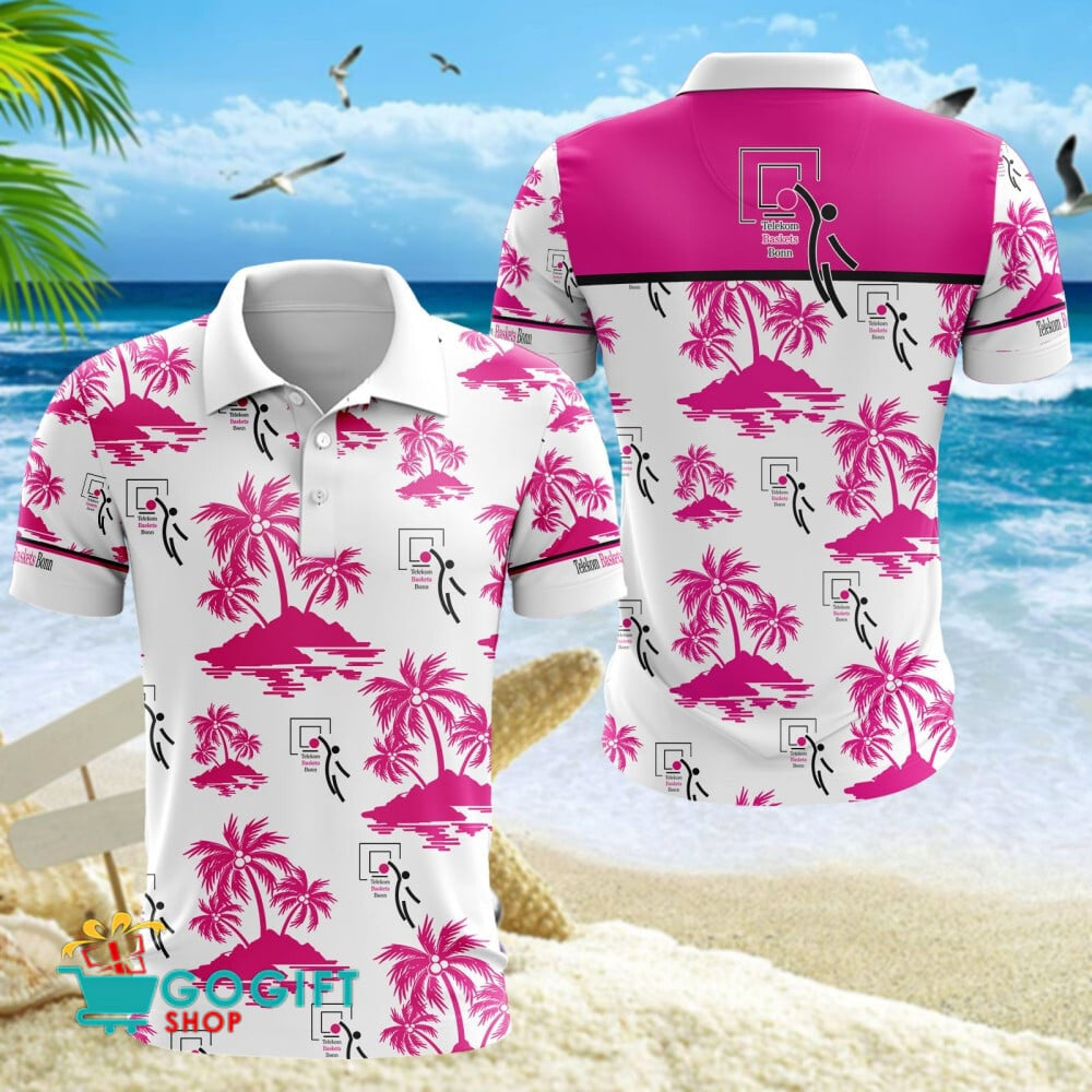 Telekom Baskets Bonn Poloshirt Basketball Bundesliga Teamlogo von Coconut Island