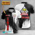 Fischtown Pinguins Poloshirt Kratz Design mit individuellem Namen