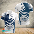MLP Academics Heidelberg Poloshirt Schulter Farbspritzer Design Teamfarben