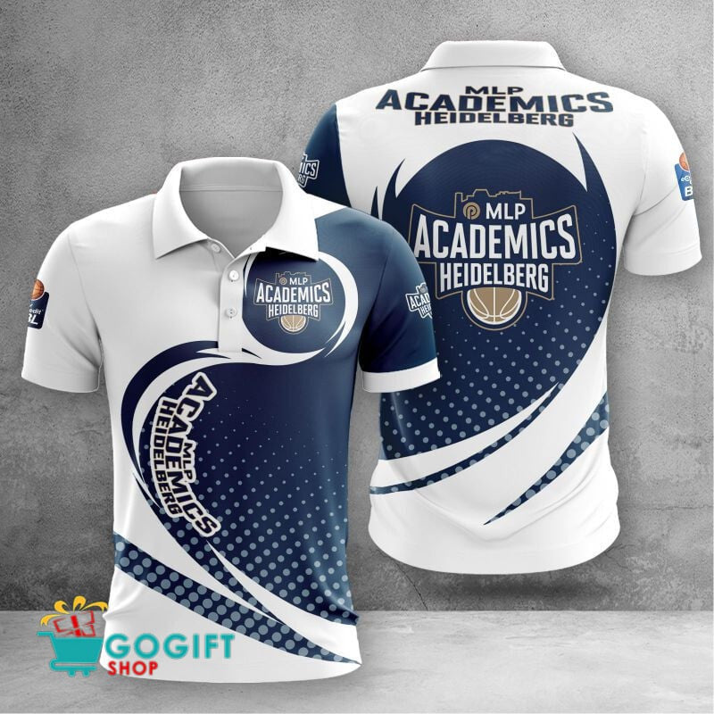 MLP Academics Heidelberg Poloshirt Polka Dot Wellen Design