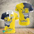 EWE Baskets Oldenburg Poloshirt Riss Design Teamfarben