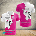 Telekom Baskets Bonn Poloshirt Riss Design Teamfarben