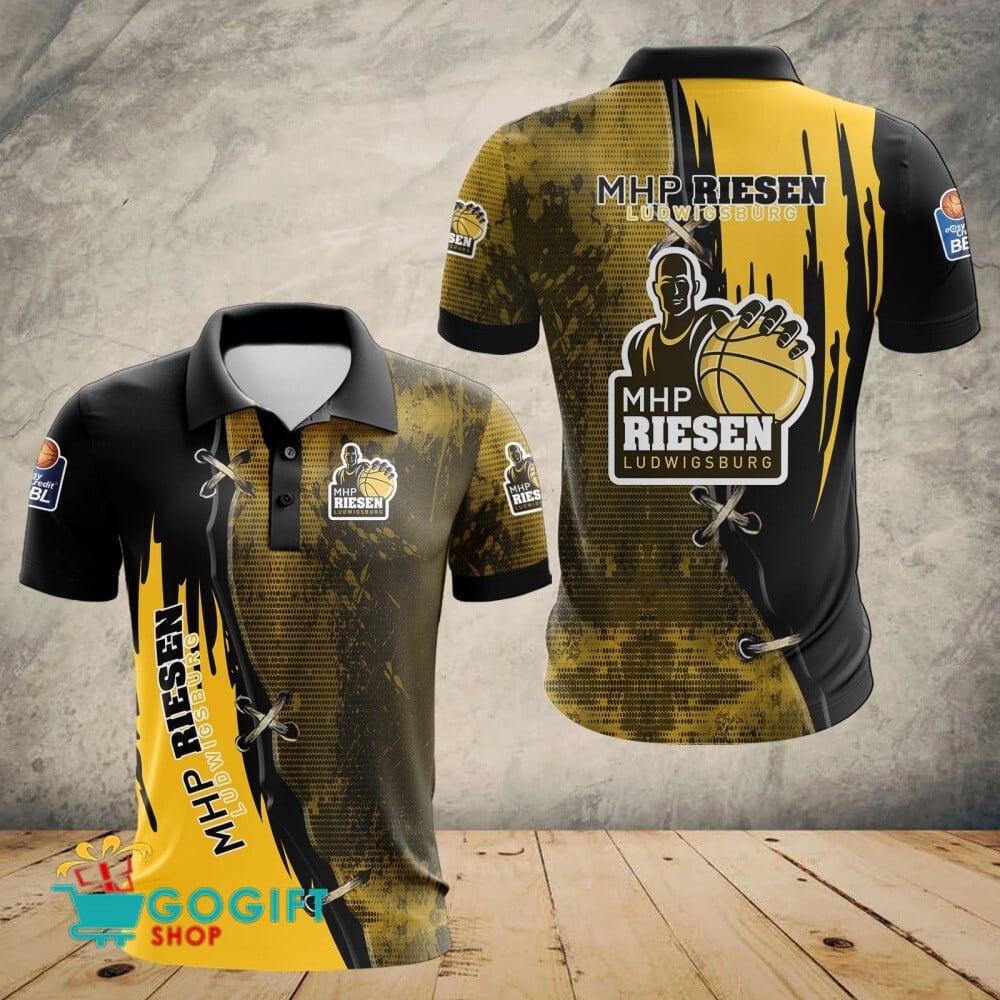 MHP RIESEN Ludwigsburg Poloshirt Patchwork Design Teamfarben