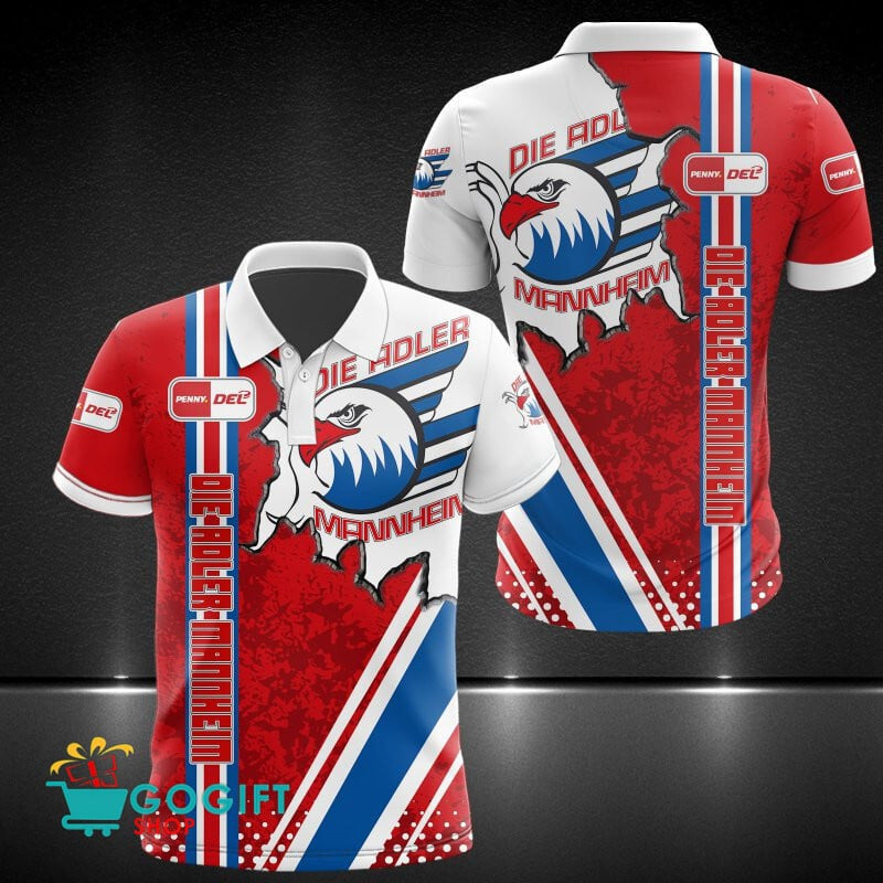 Adler Mannheim Poloshirt Mauer Design