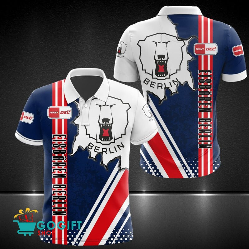 Eisbären Berlin Poloshirt Mauer Design