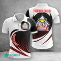 Fischtown Pinguins Poloshirt Wellenpunkt Design