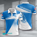 FC Magdeburg Poloshirt Halbton Design mit individuellem Namen