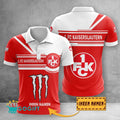 FC Kaiserslautern Poloshirt mit individuellem Namen Zusammenarbeit mit Monster Energy