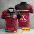 FC Nürnberg Poloshirt mit individuellem Namen Zusammenarbeit mit Monster Energy