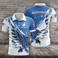 TSG 1899 Hoffenheim Poloshirt Vogelflügel Design mit individuellem Namen