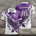 VfL Osnabrück Poloshirt Vogelflügel Design mit individuellem Namen