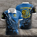 FC Saarbrücken Poloshirt Vogelflügel Design mit individuellem Namen