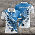 MSV Duisburg Poloshirt Vogelflügel Design mit individuellem Namen