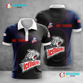 Nürnberg Ice Tigers Poloshirt Waben Design mit Teamfarben