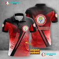 EV Landshut Poloshirt mit individuellem Namen Moderner Sportlicher Stil