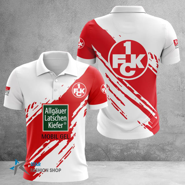 2. FC Kaiserslautern Poloshirt Farbspritzer Design