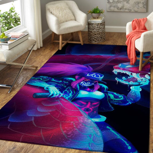 Akali League Of Legends Spiel Teppich