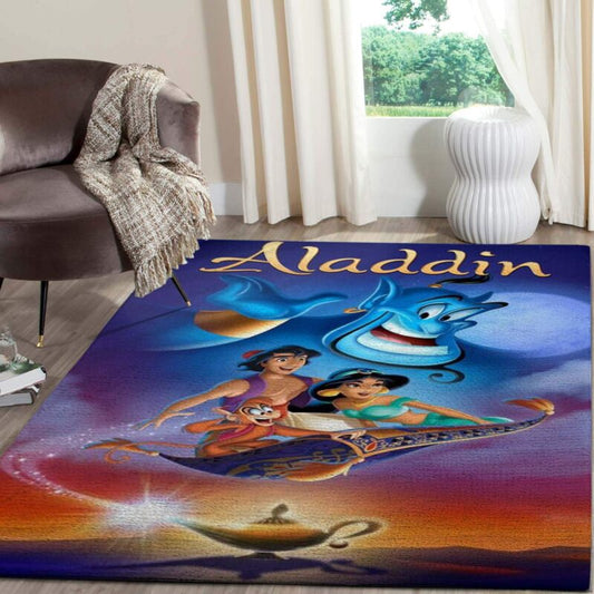 Aladdin Jasmine Disney Lebendige Bilder In Limitierter Auflage Teppich