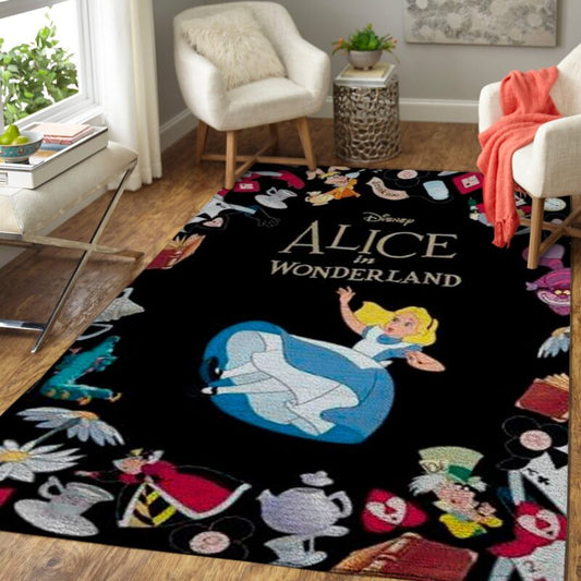 Alice Disney Im Wunderland Teppich 1