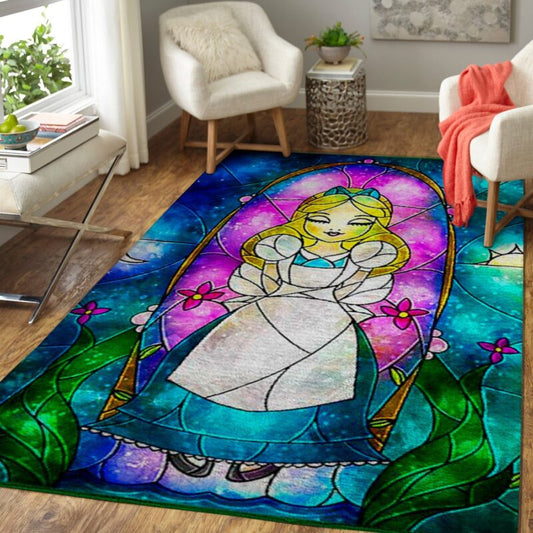 Alice Im Wunderland Disney Teppich