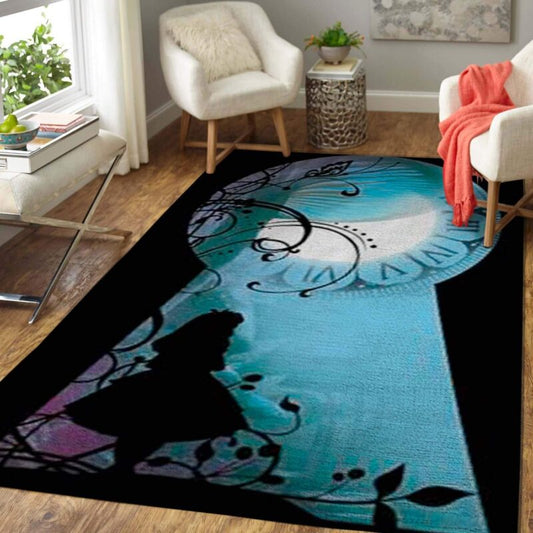Alice In Disneys Garten Teppich