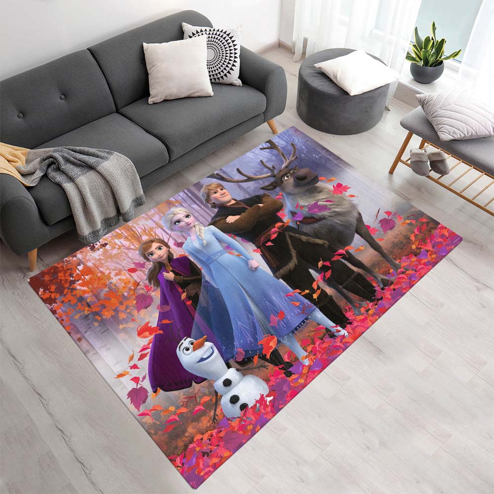 Anna Elsa Olaf Die Eiskönigin Frozen Disney 1006 Teppich