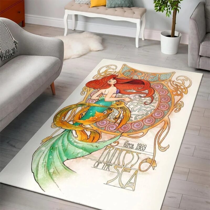 Ariel Disney Prinzessin Charaktere Disney Filme Teppiche