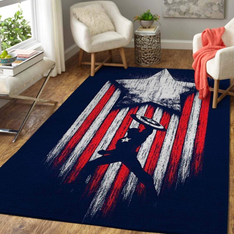 Avengers Marval Captain Teppich