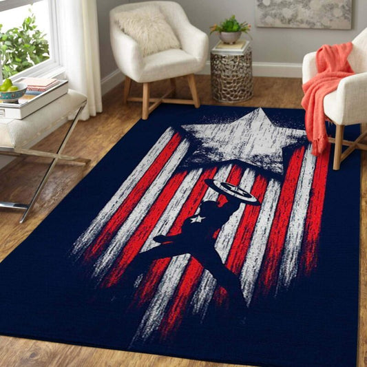 Avengers Marval Captain Teppich