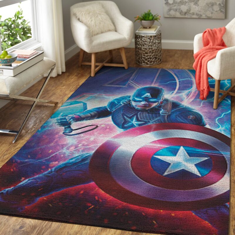 Avengers Marval Held Captain Teppich 2