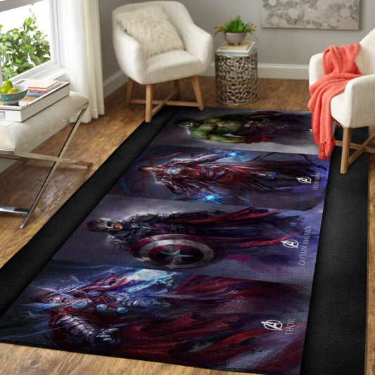 Avengers Marval Superheld Teppich 8