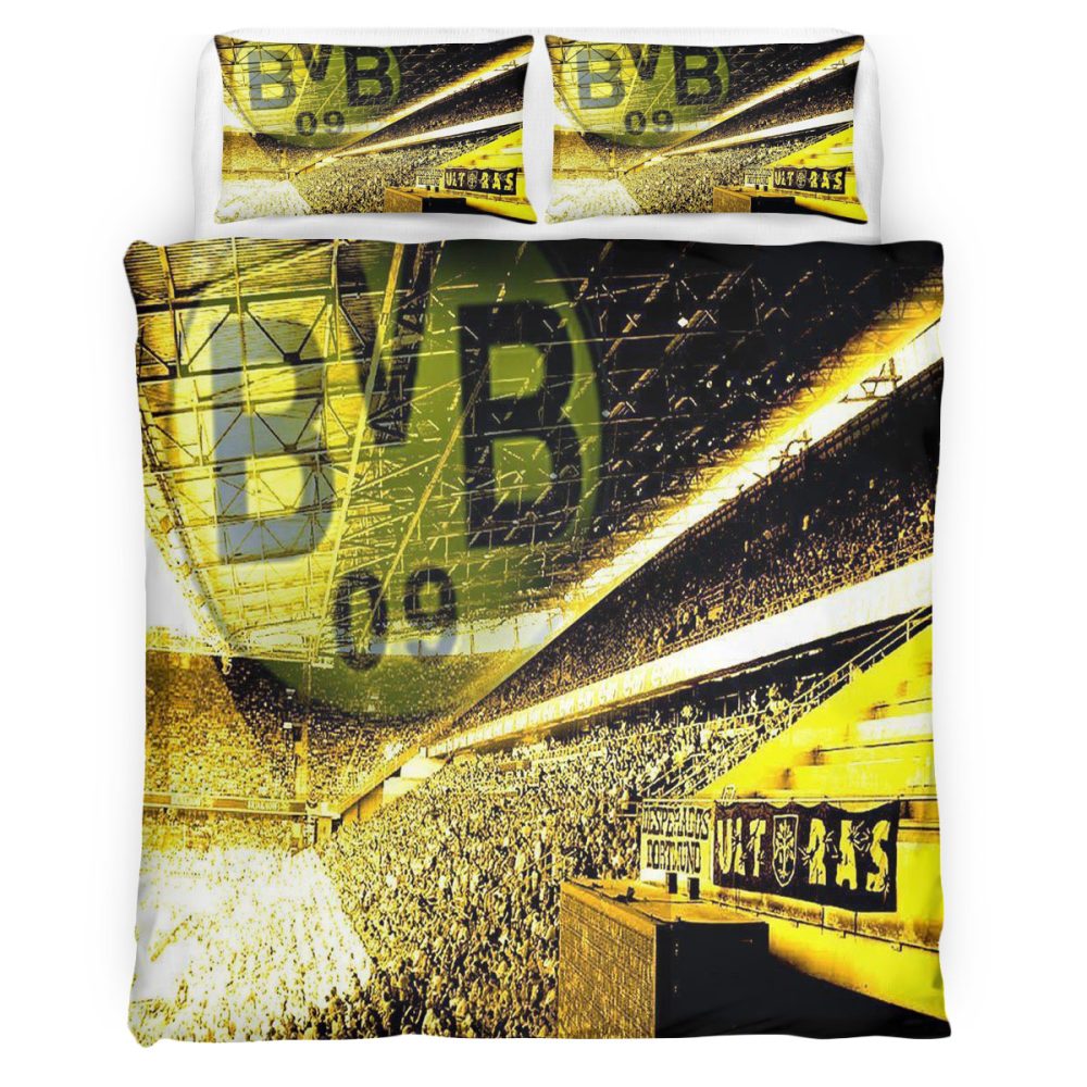 BVB Borussia Dortmund 25 Bettwäsche Bettbezug Kissenbezug