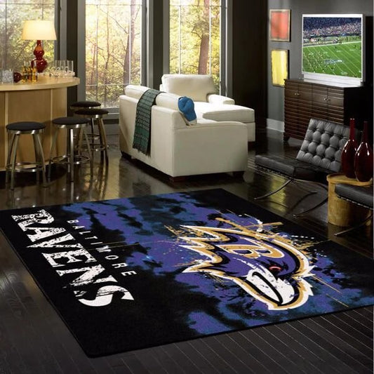 Baltimore Ravens Verblassen Teppich
