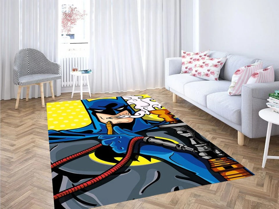 Batman raucht Teppiche