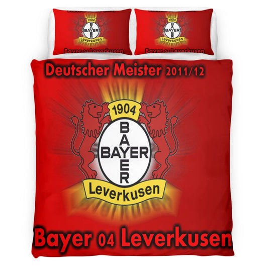 Bayer 04 Leverkusen 05 Bettwäsche Bettbezug Kissenbezug