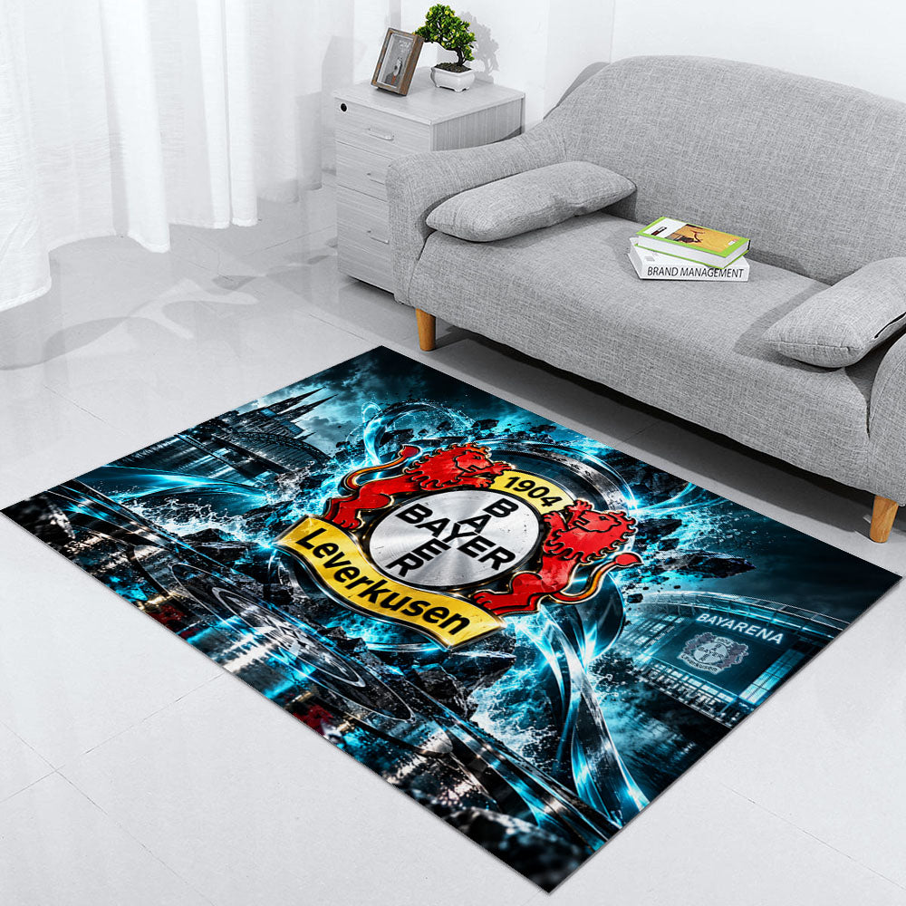Bayer 04 Leverkusen Teppich 2026-Neues Fußball-Fan-Design 11