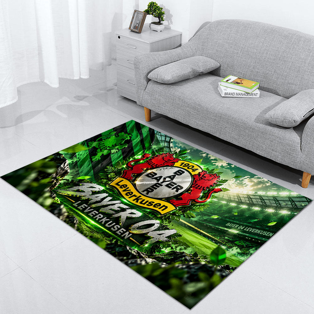 Bayer 04 Leverkusen Teppich 2026-Neues Fußball-Fan-Design 3