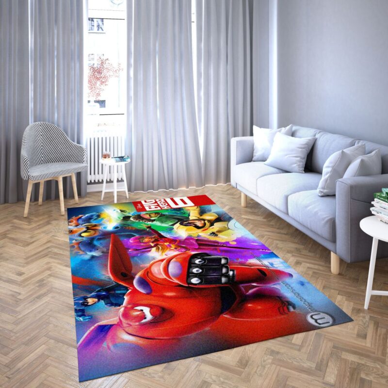 Big Hero 6 Karikatur Lieblings Teppich 11