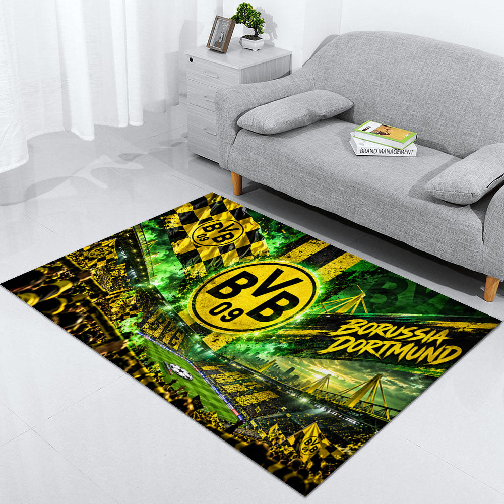 Borussia Dortmund Teppich 2026-Neues Fußball-Fan-Design 18