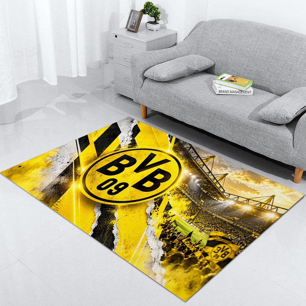 Borussia Dortmund Teppich 2026-Neues Fußball-Fan-Design 7