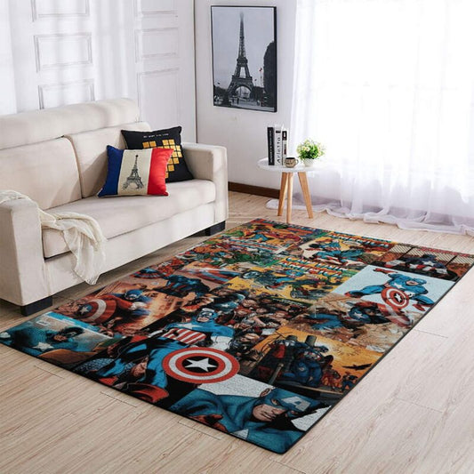 Captain America Avengers Teppichbode 4