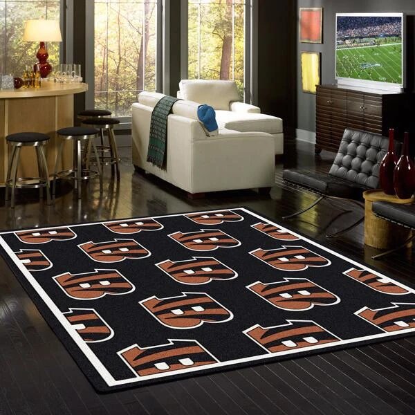 Cincinnati Bengals Wiederholen Teppich