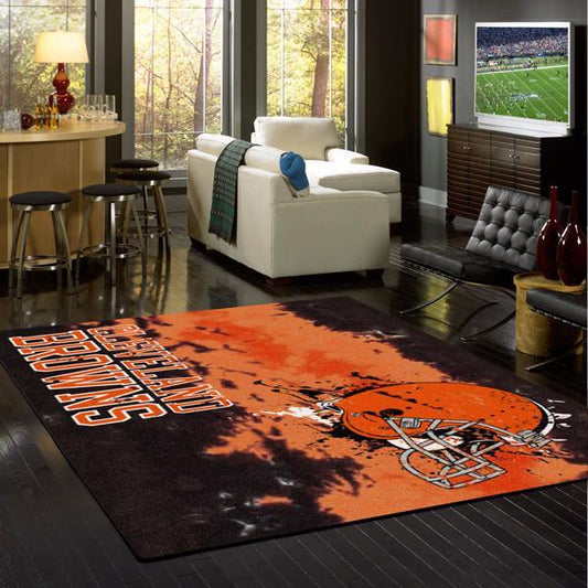 Cleveland Browns Verblassen Teppich