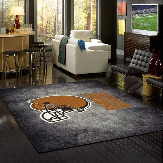 Cleveland Browns Wiederholen Teppich 1