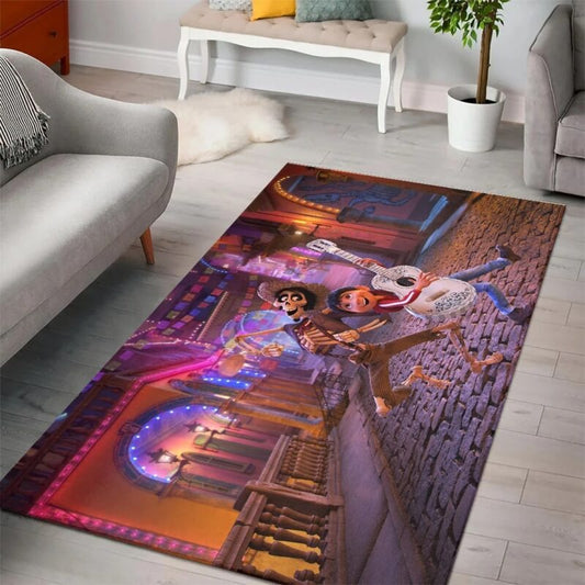 Coco Tag der toten Disney Filme Bereich Teppiche