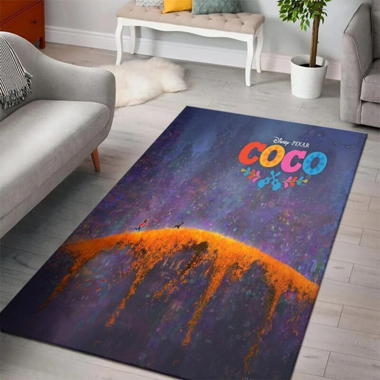 Coco Tag der toten Disney Filme Teppich