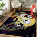 Der Albtraum Vor Weihnachten Jack Skellington Family Area Teppich
