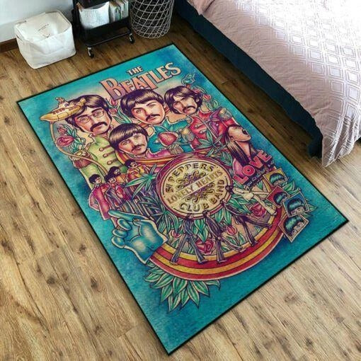 Der Teppich im Beatles Wohnzimmer