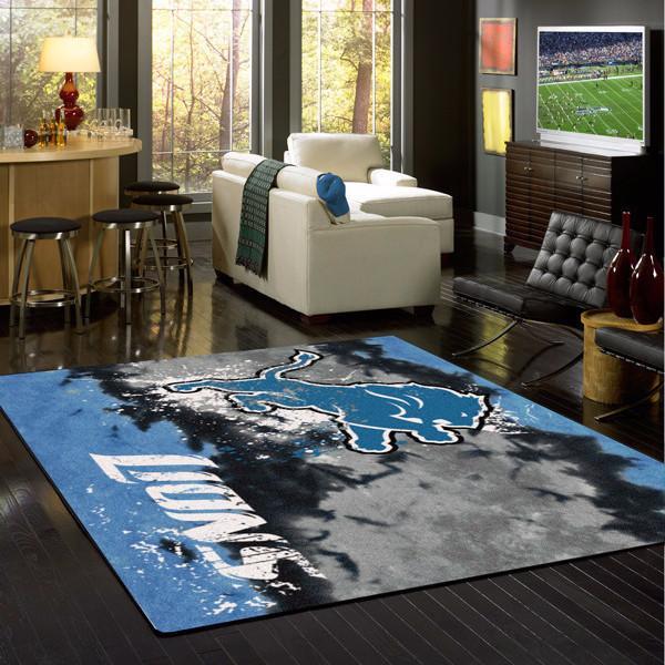 Detroit Lions Verblassen Teppich